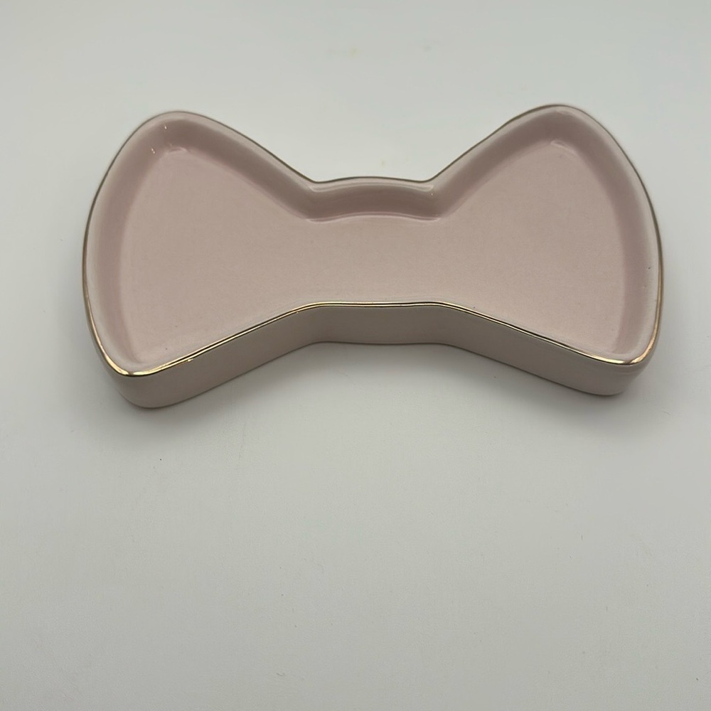 Target Pink Bow-Shaped Trinket Dish - Picture 2 of 3